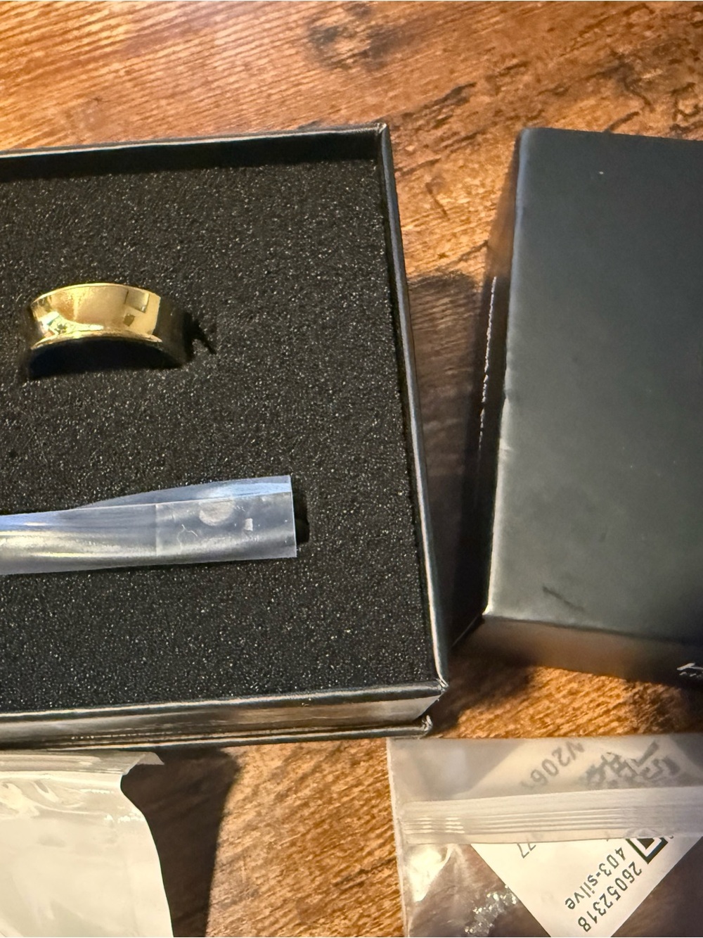 Halo Gold  Band - Polished Finish size 9
